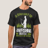 T-shirt BowFishing Bad Day de Bowfisher Bowhunter Fisherma (Devant)