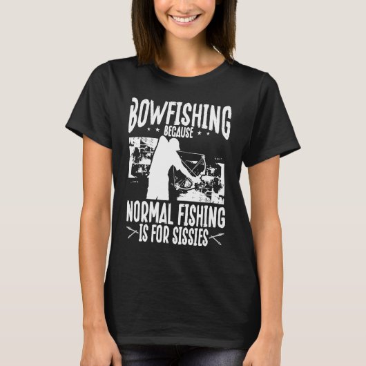 T-shirt Bowfishing Bowhunter Fisherman Airboat Bow Hunter  (Devant)