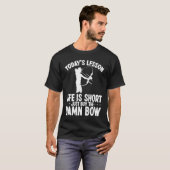 T-shirt Bowfishing Buy a Bow Bowfisher Bowhunter Fisherman (Devant entier)