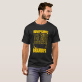 T-shirt Bowfishing Grandpa Bow Fishing Grandfather  2 (Devant entier)