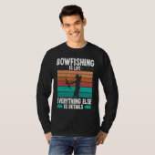 T-shirt Bowfishing is life details Bowfisher Bowhunter Fis (Devant entier)