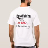 T-shirt Bowfishing, le traitement (Dos)