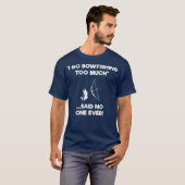T-shirt BowFishing Shirt Don - Drôle Trop (Devant entier)