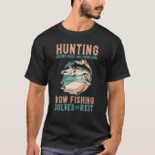 T-shirt Bowfishing Solves My Problem Hunting Bowfishing (Devant)