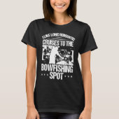 T-shirt Bowfishing Spot Bowfisher Bowhunter Airboat Archer (Devant)