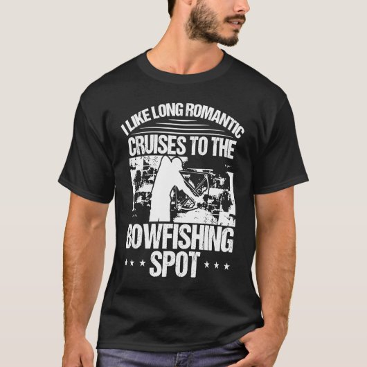 T-shirt Bowfishing Spot Bowfisher Bowhunter Airboat Archer (Devant)