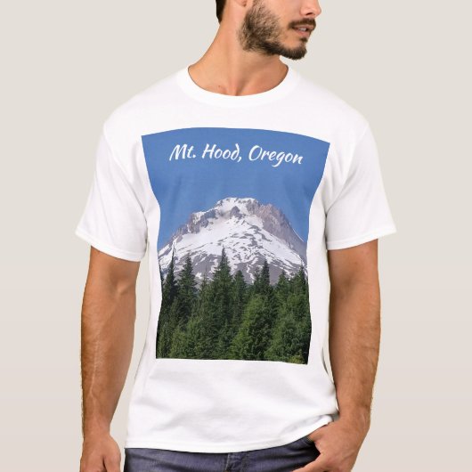 T-shirt Bowl de ski Mt Hood (Devant)