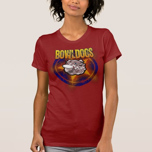 T-SHIRT BOWLDOGS (Devant)