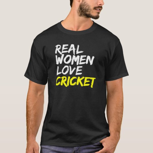 T-shirt Bowler Batsman Batsman Batsman Batame Team Real Wo (Devant)