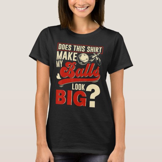 T-shirt Bowler Bowling Balls (Devant)