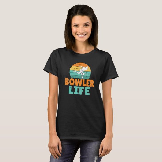 T-shirt Bowler Life Bowling (Devant entier)