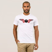 T-shirt bowling ailé (Devant entier)