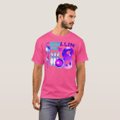 T-shirt Bowling Anniversaire 8E Rollin Dans 8 Ans (Devant entier)