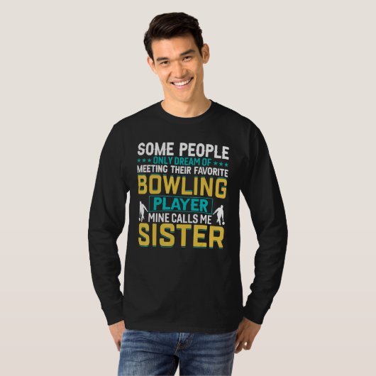 T-shirt Bowling Ball Et Bowling Pin (Devant entier)