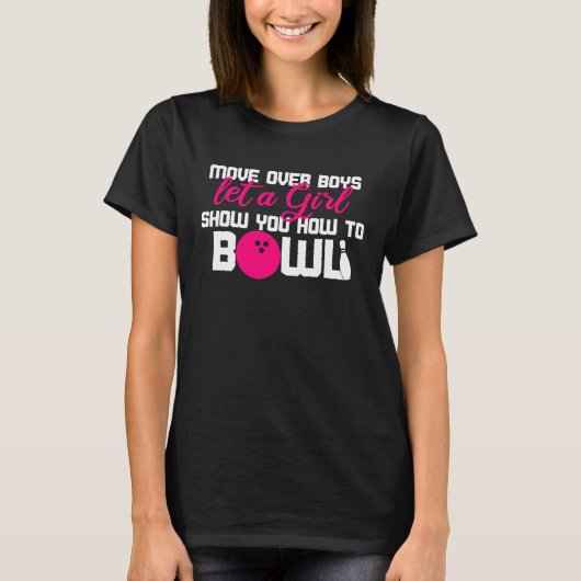 T-shirt Bowling Ball Game Pins Cool Bowl Idée parfaite (Devant)