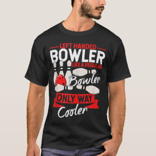 T-shirt Bowling Ball Pin Bowler Strike Bowling Fanatic Bow