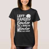 T-shirt Bowling Ball Pin Bowler Strike Bowling Fanatic Bow (Devant)