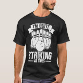 T-shirt Bowling Ball Pin Bowler Strike Bowling Fanatic Bow (Devant)