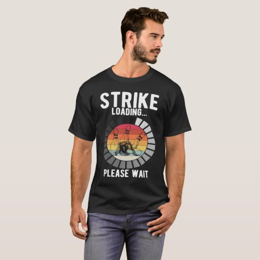T-shirt Bowling Ball Pin Bowler Strike Bowling Fanatic Bow (Devant entier)