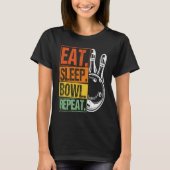 T-shirt Bowling Ball Pin Bowler Strike Bowling Team Bowlin (Devant)