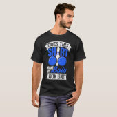T-shirt Bowling Ball Pin Bowler Strike Bowling Team Bowlin (Devant entier)