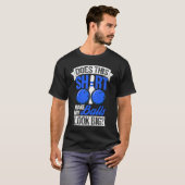 T-shirt Bowling Ball Pin Bowler Strike Bowling Team Bowlin (Devant entier)