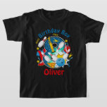 T-shirt Bowling Birthday Shirt Bowling Pin Huit Anniversai<br><div class="desc">Célébrez l'anniversaire avec ce t-shirt spécial,  design personnalisé</div>