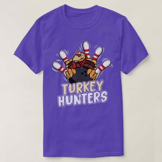 T-shirt Bowling Bowler des chasseurs de Turquie (Design devant)