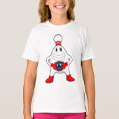 T-shirt Bowling Bowling pin Bowling Bowling (Devant)
