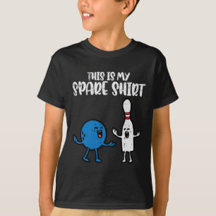 T-shirt Bowling C'Est Mon Chemise De Secours Bowler Enfant