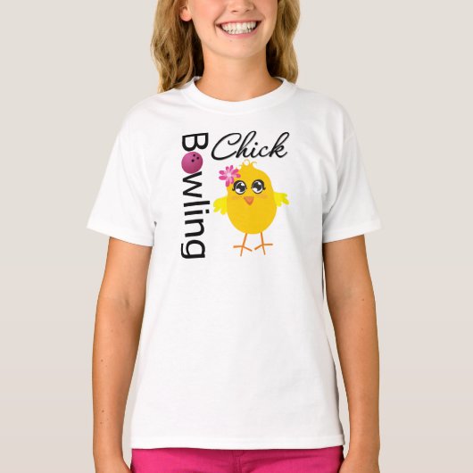 T-shirt Bowling Chick (Devant)