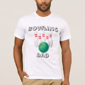 T-shirt Bowling Dad (Devant)