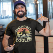 T-shirt Bowling Dad Fun Bowling