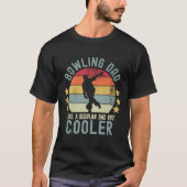 T-shirt Bowling Dad Like a Regular Dad But Cooler (Devant)