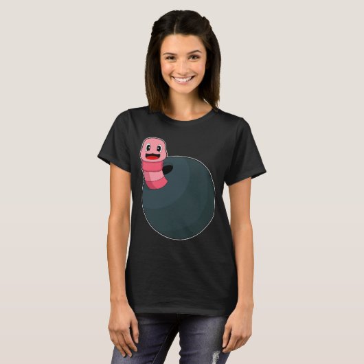 T-shirt Bowling de Worm (Devant entier)