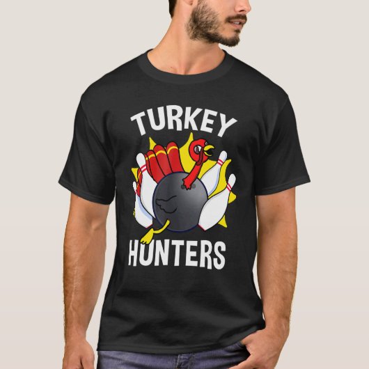 T-shirt Bowling des chasseurs de Turquie (Devant)