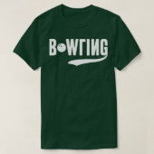 T-shirt Bowling drôle (Design devant)