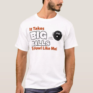 T-shirt Bowling drôle