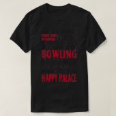 T-shirt Bowling drôle dire (Design devant)