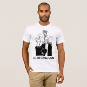 T-shirt Bowling drôle vous descendez ! (Devant entier)