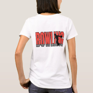 T-shirt Bowling en rouge