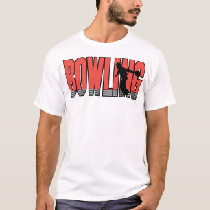 T-shirt Bowling en rouge