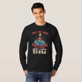 T-shirt Bowling Est-Ce Que Ça Fait Que Mes Boules Ont L'Ai (Devant entier)