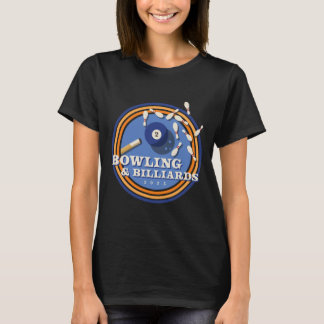 T-shirt Bowling Et Billard - 2 Ll