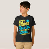 T-shirt Bowling Gauche Handler Funny Team Bowler (Devant entier)