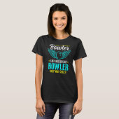 T-shirt Bowling Gauche Handling Dix Pin Bowling (Devant entier)