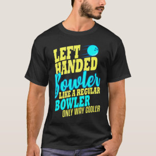 T-shirt Bowling Gauche Main Bowler Gauche