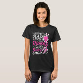T-shirt Bowling Girl Princess Pin Bowler Strike Bowling Te (Devant entier)