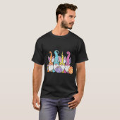 T-shirt Bowling Gnome Bowling Gnomes Funny Gnome Bowling (Devant entier)