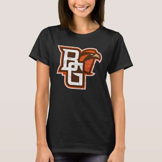 T-shirt Bowling Green BGSU Falcons déprimés Primaire (Devant)